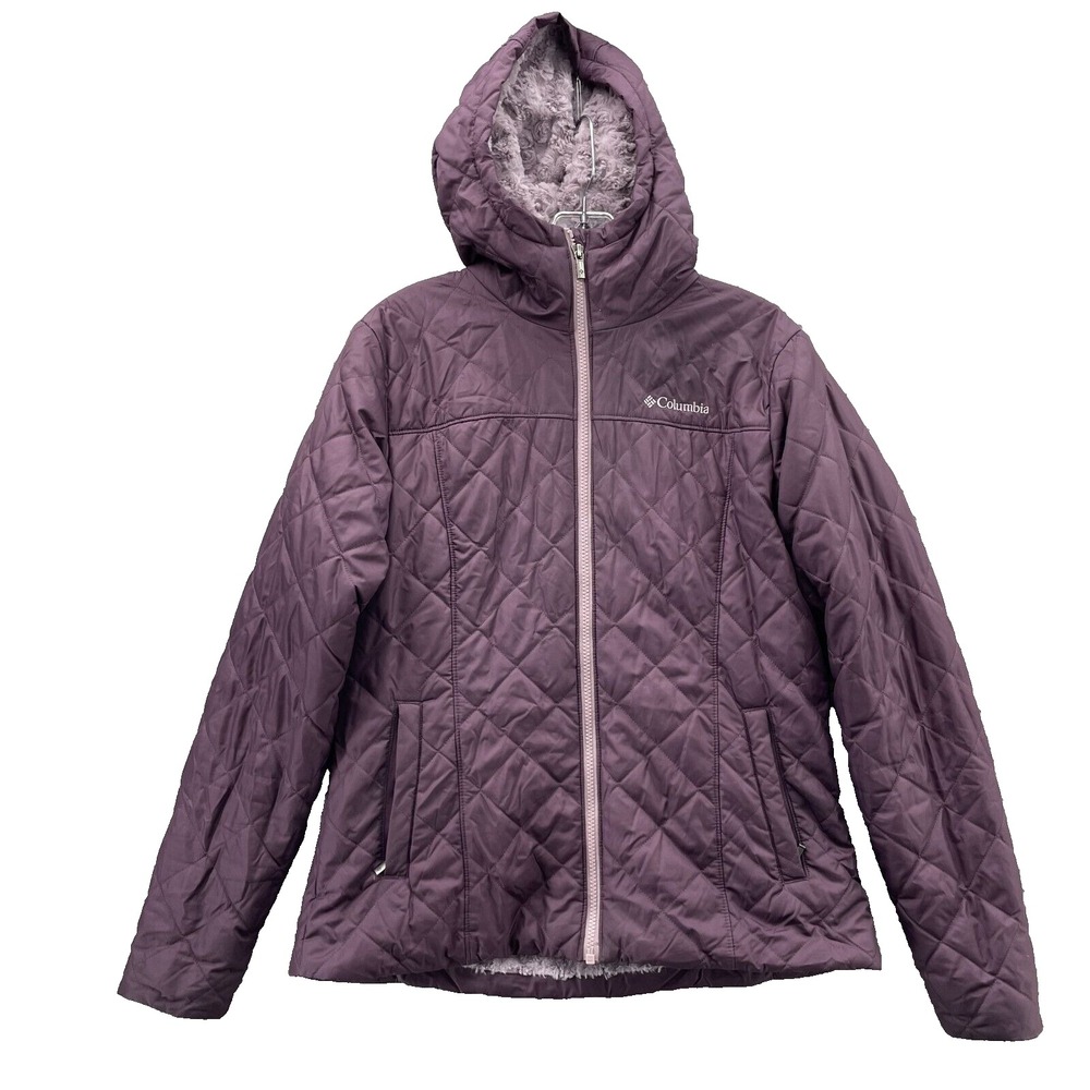 Columbia Jacket Womens Medium Sherpa Lined Outdoor Gorpcore Academia Travel Fall